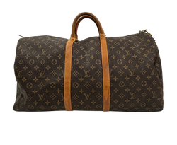 Keepall 55, Canvas, Mono, Marron,SD0928,2*